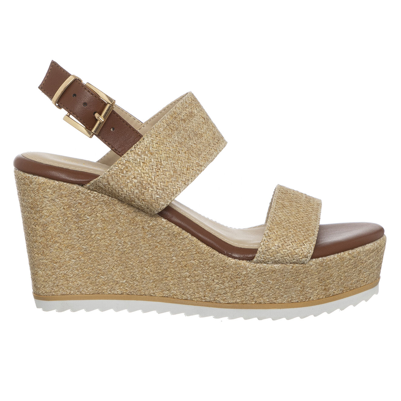Laura Biagiotti Sandales Compensées Sunana beige/marron - Talon 8.5 cm