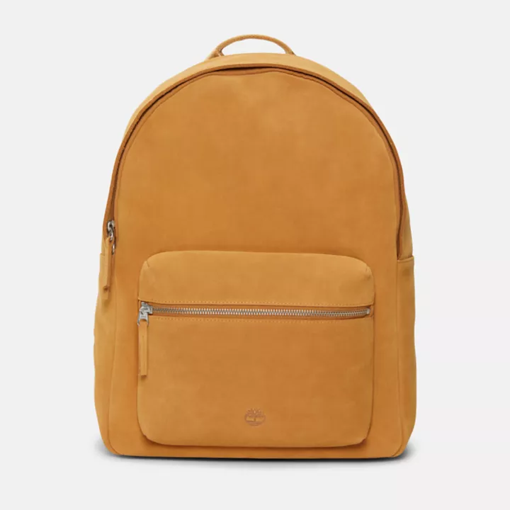 Sac à dos en daim Tuckerman en jaune foncé