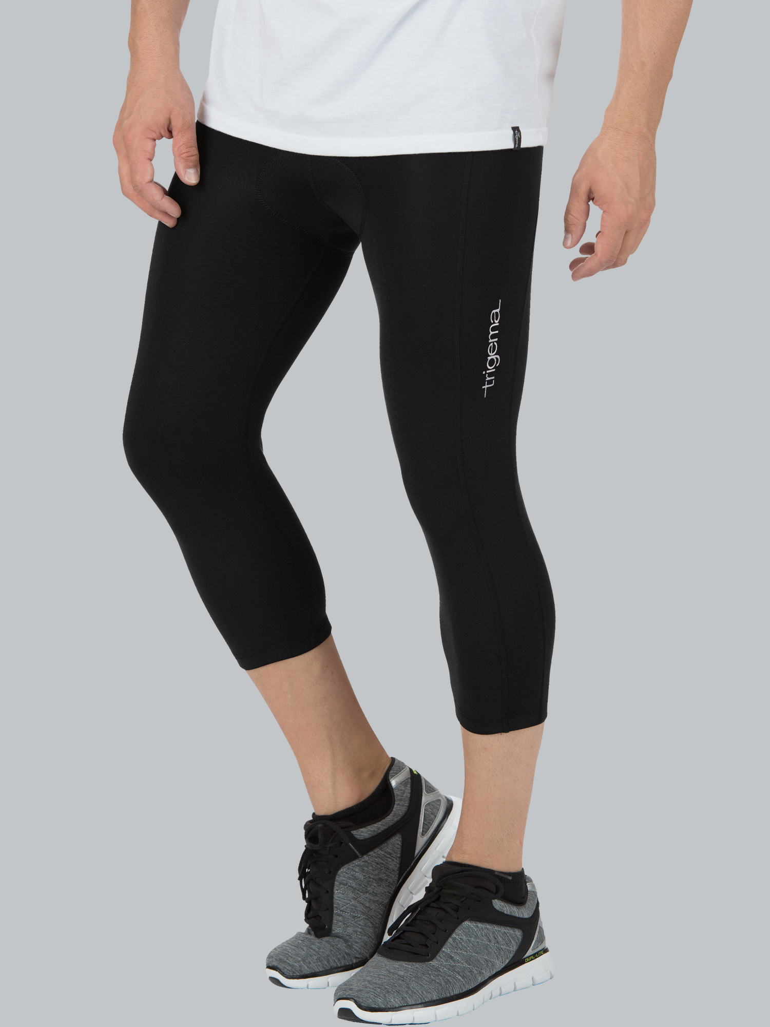 3/4 Radlerhose Schwarz