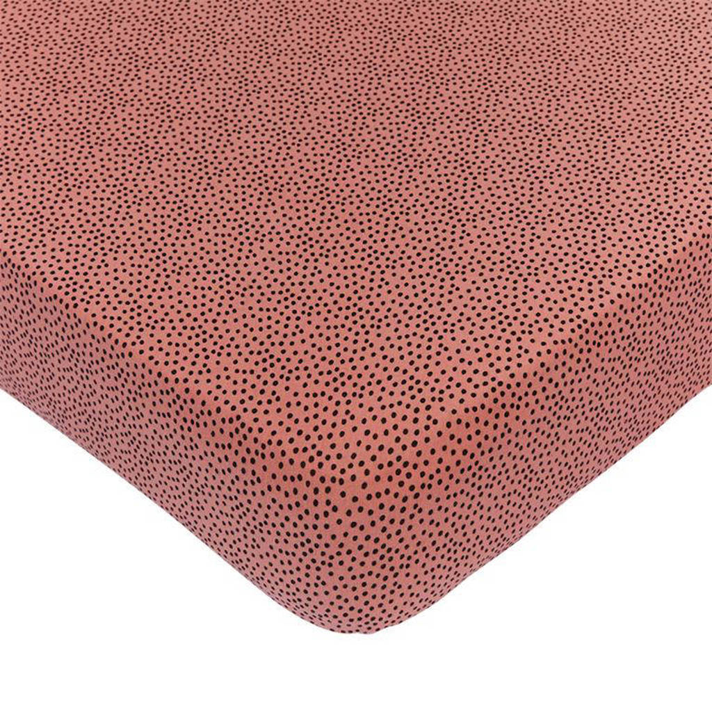 wieg hoeslaken Cozy Dots 40x80 cm