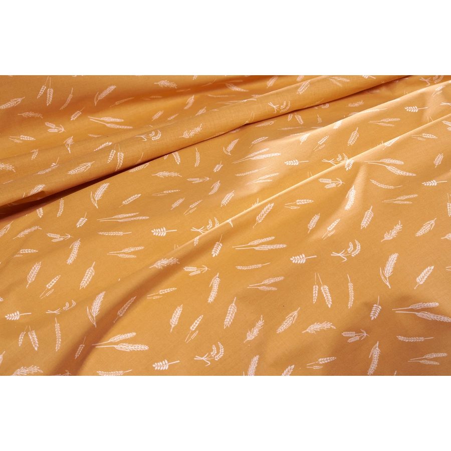 Alvi® Bettwäsche Standard Earth orange 100 x 135 cm