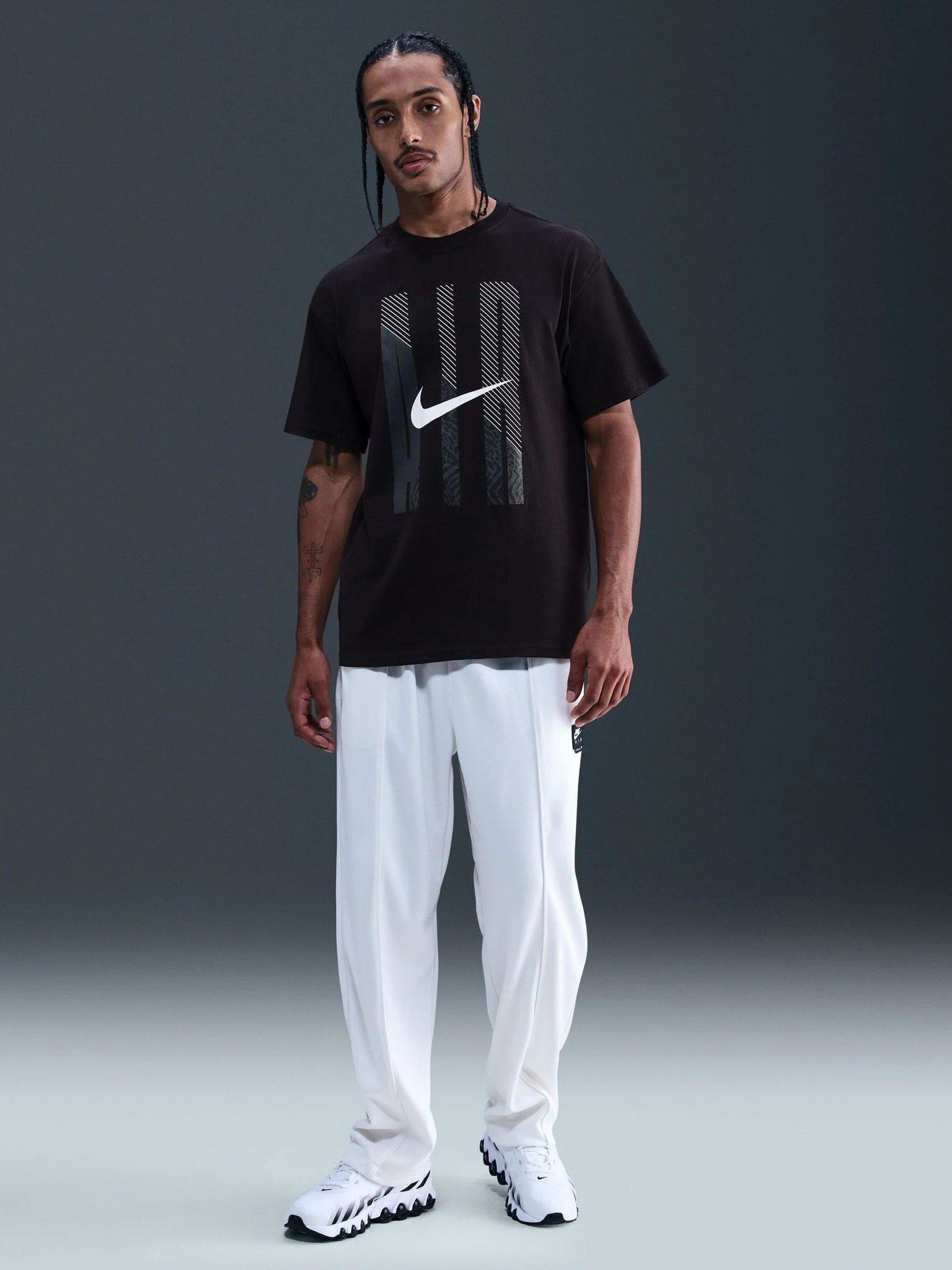 Zwart - Nike Mens Sportswear T-Shirt M90 Air HO25