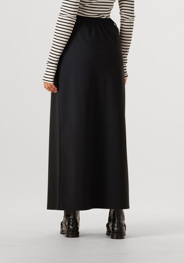 zwarte penn & ink maxirok skirt