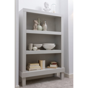 WOOOD wandkast Bonk mist grijs grenenhout 160 x 107 x 39 cm