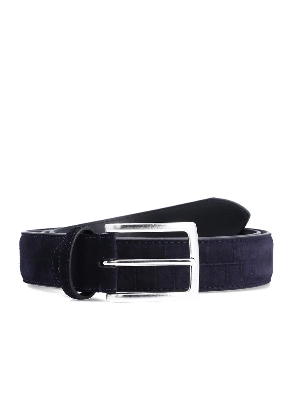 CEINTURE IGOR CUIR VELOURS CROCO