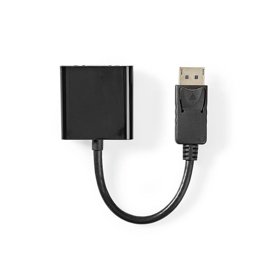 Nedis Adaptateur DisplayPort vers VGA (Noir)