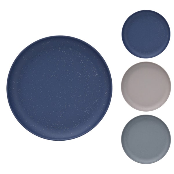 Assiette paillette mélamine 21cm