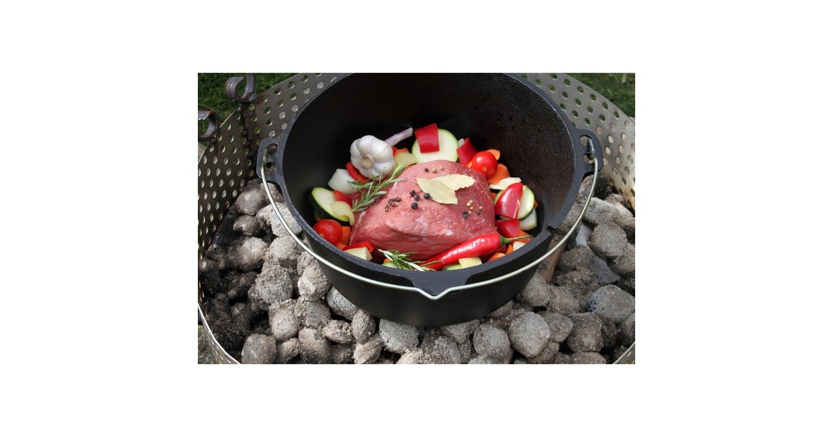 PetromaxDutch Oven ft9 kookpan  (Zwart, 7,5 liter)