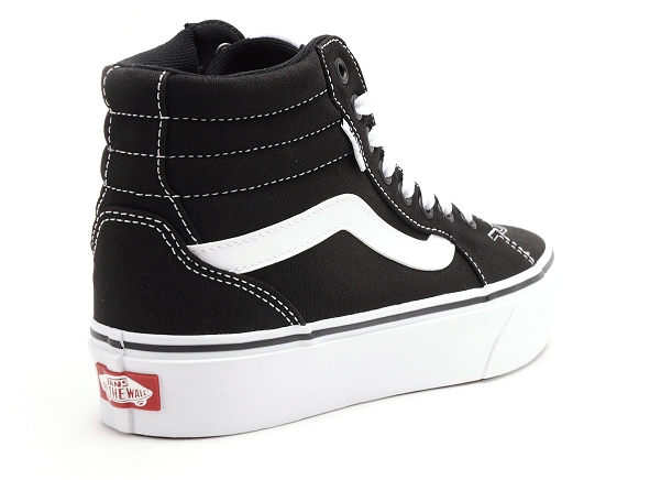Vans boots bottine femme filmore hi platform c noir