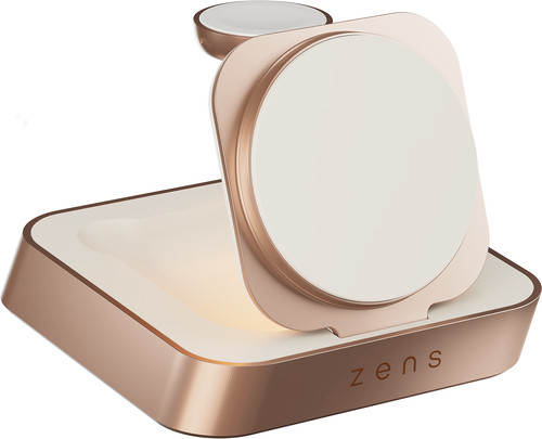 Zens 2-in-1 Draadloze MagSafe Oplader Pro 2 7.5W Wit