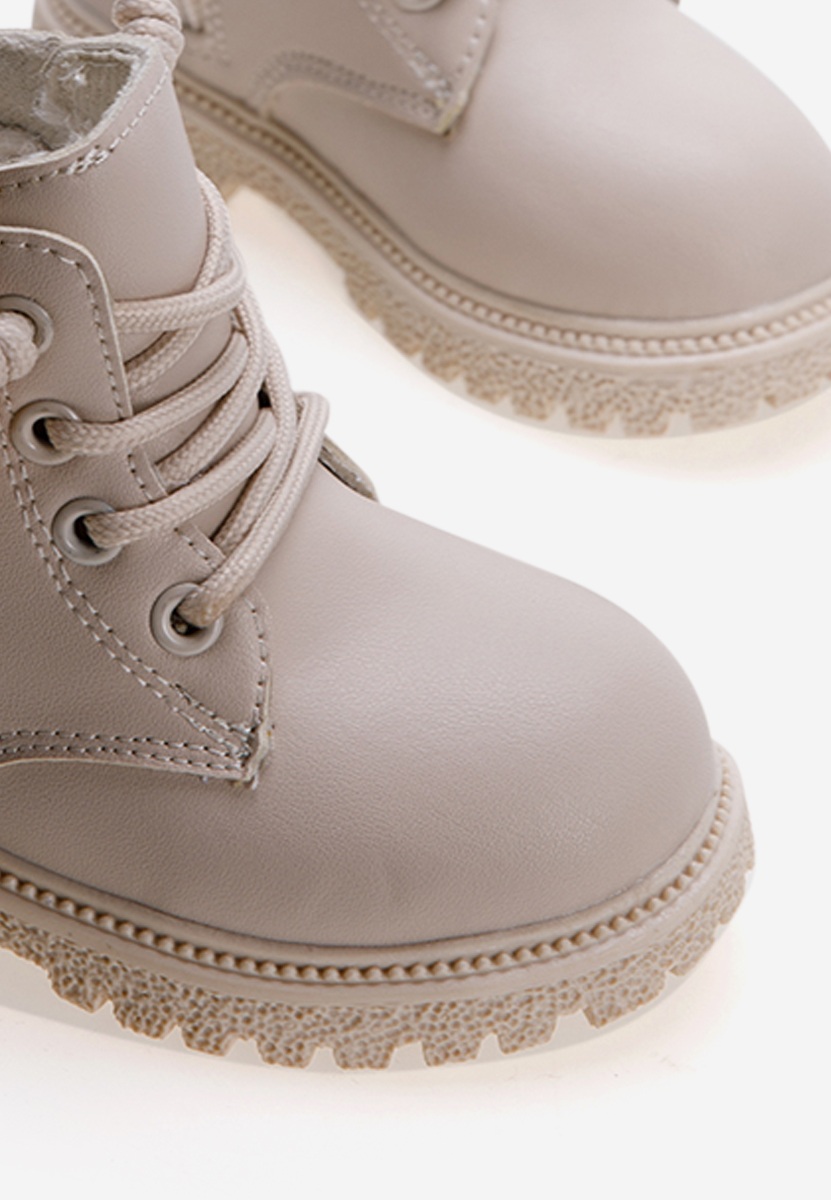 Bottines filles beige Massy