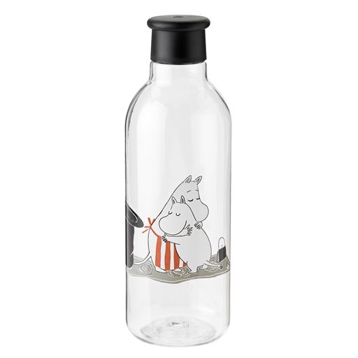 RIG-TIG by Stelton Mumi Drink-It Drikkeflaske, Sort, 750 ml