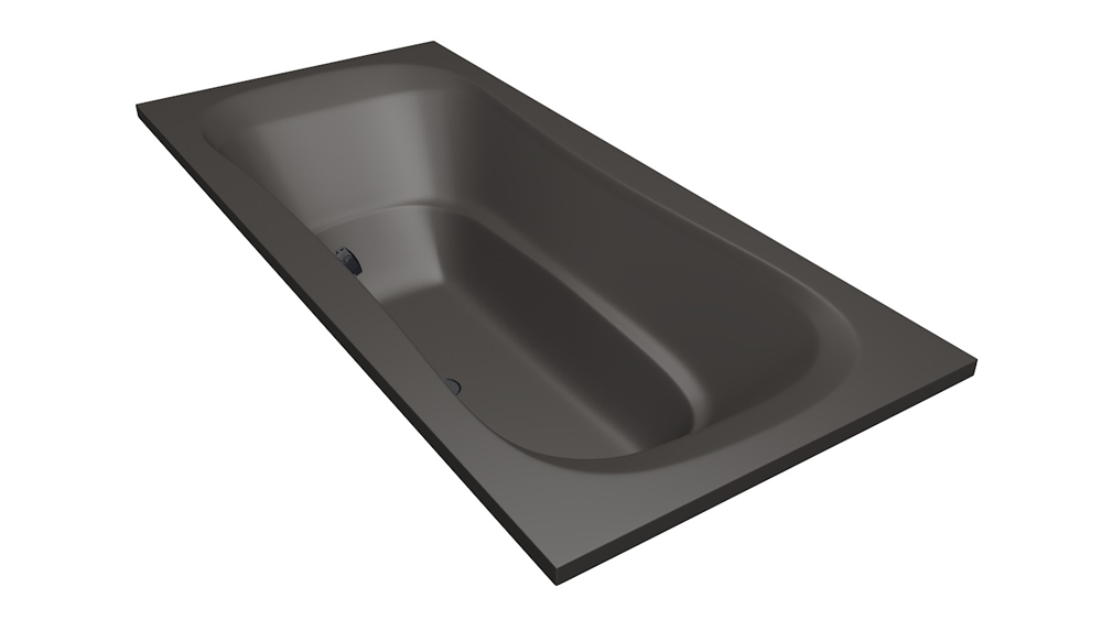 Xenz Nassau duobad 200x90x49cm antraciet