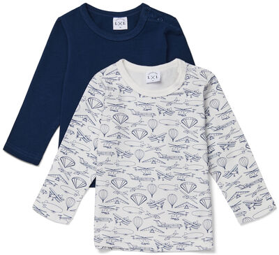 Luca & Lola Montay Genser 2-pack, White