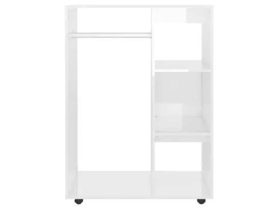 Garde-robe Blanc brillant 80x40x110