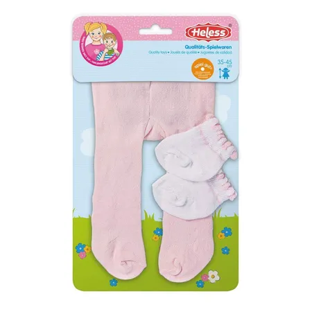 Heless Puppen-Strumpfhose mit Söckchen, Gr. 35-45 cm, sortiert