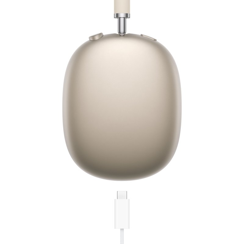 Apple AirPods Max Casque Sans fil Arceau Appels/Musique USB Type-C Bluetooth Beige
