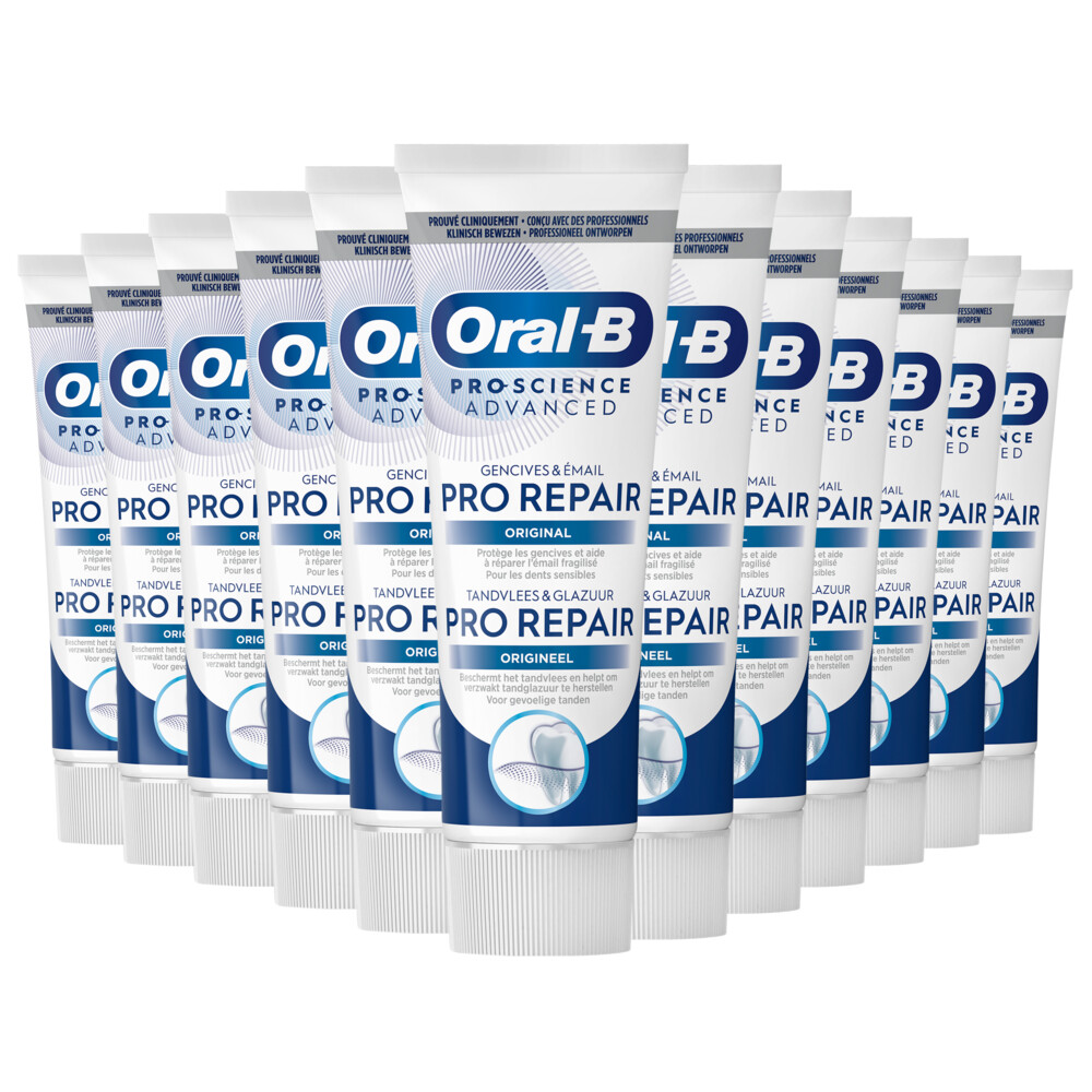 12x Oral-B Tandpasta Pro-Science Advanced Pro Repair75 ml