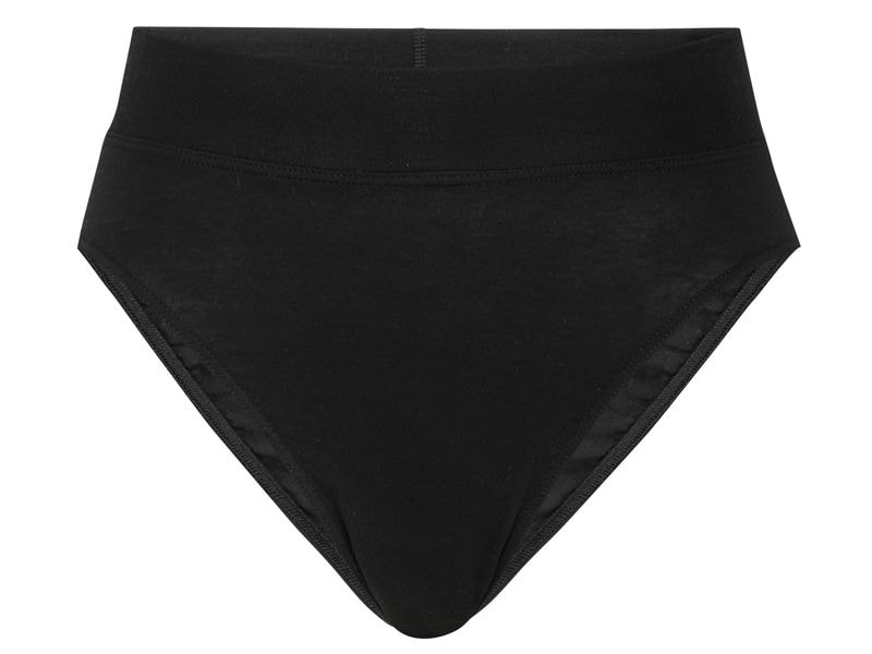 Calida Slip Elastic Schwarz, XS Damen Slip