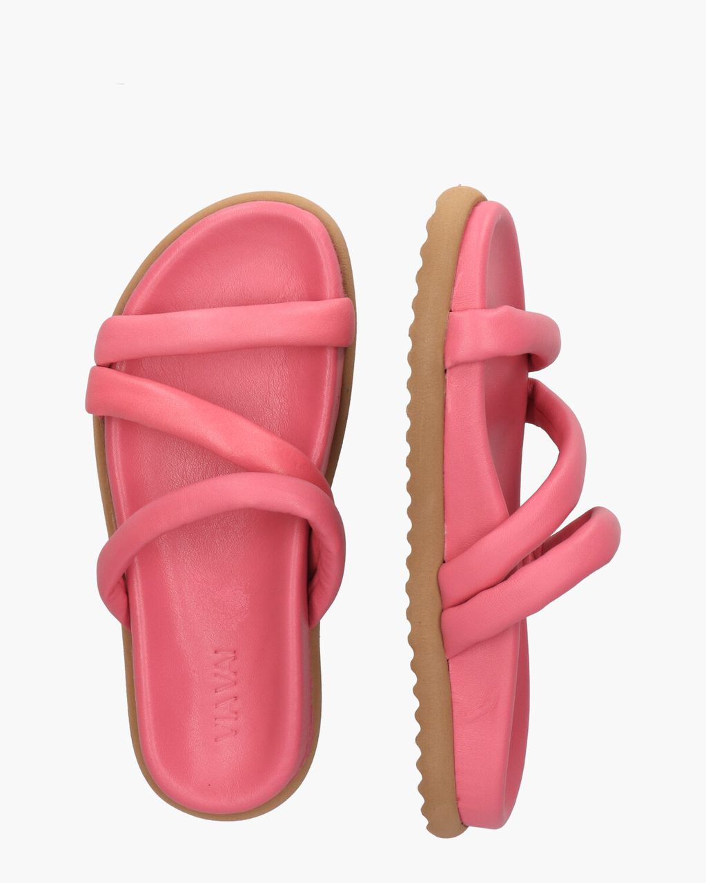 Via Vai Candy Pop Roze Damesslippers