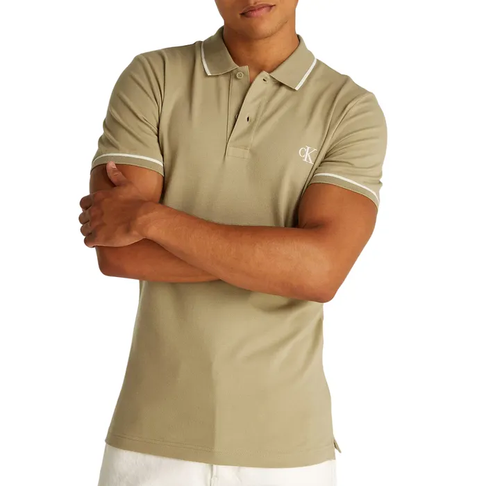 Calvin Klein Tipping Slim Polo Heren