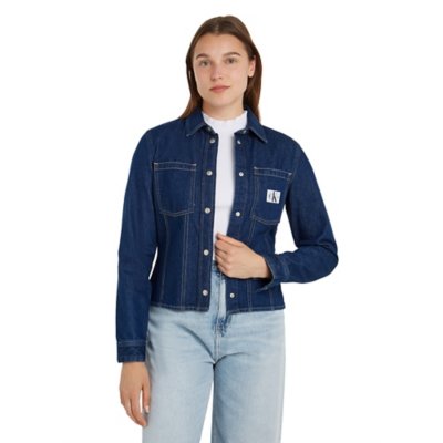 Chemise à manches longues femme Lean Denim CALVIN KLEIN