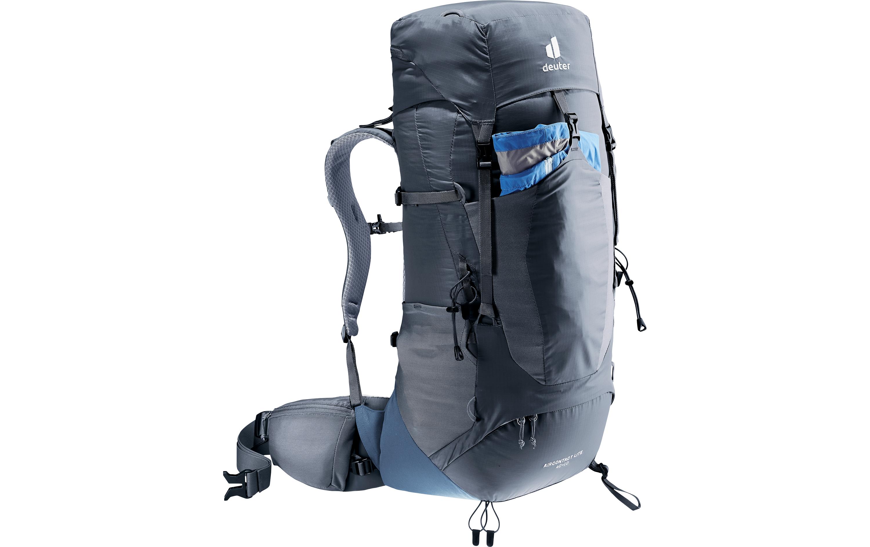 Wanderrucksack Aircontact Lite 40 + 10 Black/Marine<br>Trekkingrucksack