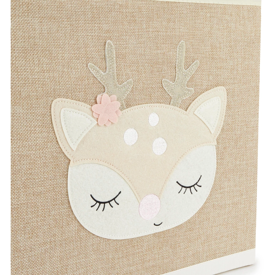 bieco Staubox Reh Ella, Natur 32cm