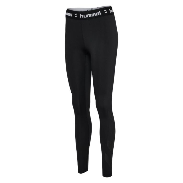 Hummel Dame Lange tights Pulse Mid Waist Tights Sort