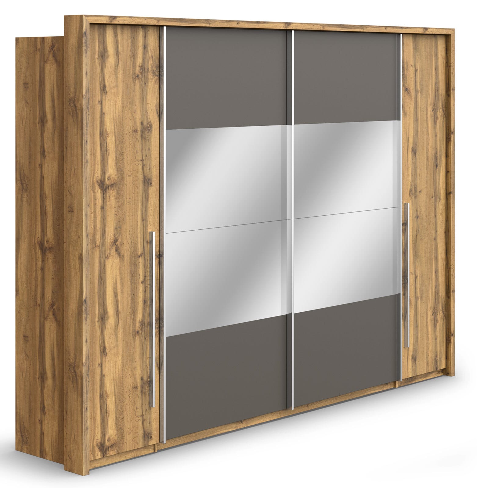 Kleiderschrank Forest Wildeiche 312 x 225 x 61 cm
