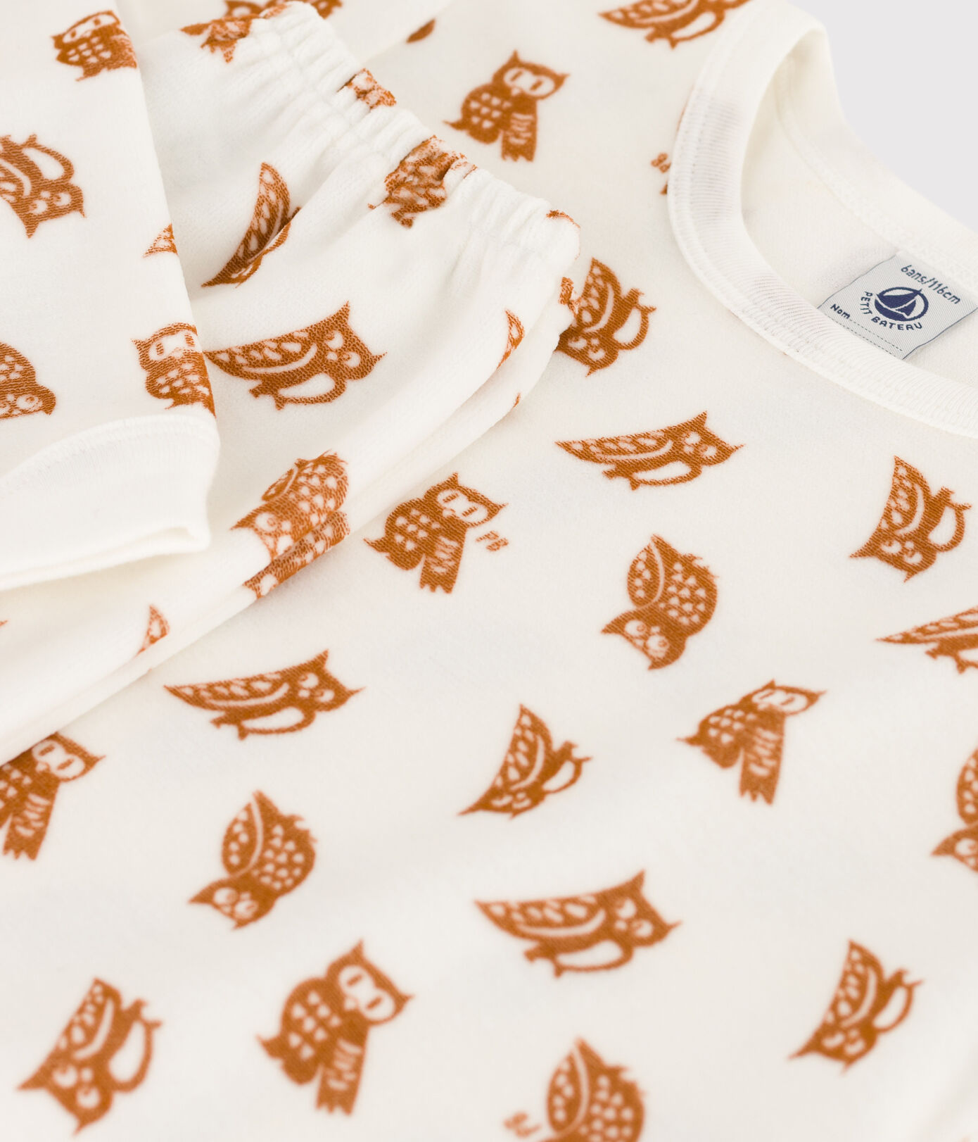 Pyjama petite fille/petit garçon en velours