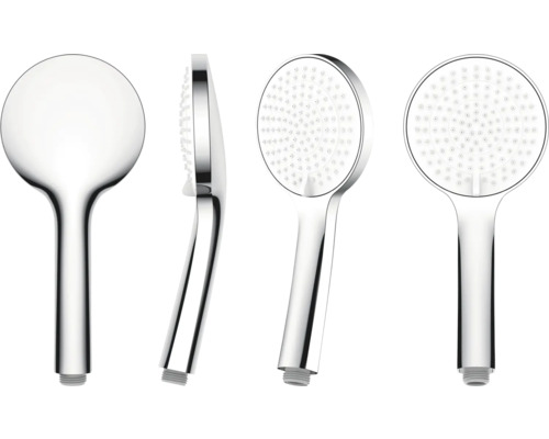 AVITAL JOLAN handdouche Ø 11 cm chroom/wit