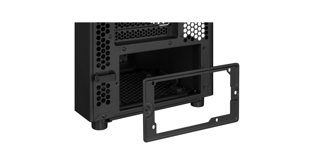 ASUSProArt PA401 - Tempered Glass Panel midi tower behuizing  (Zwart | 2x USB-A | 1x USB-C | Tempered Glass)