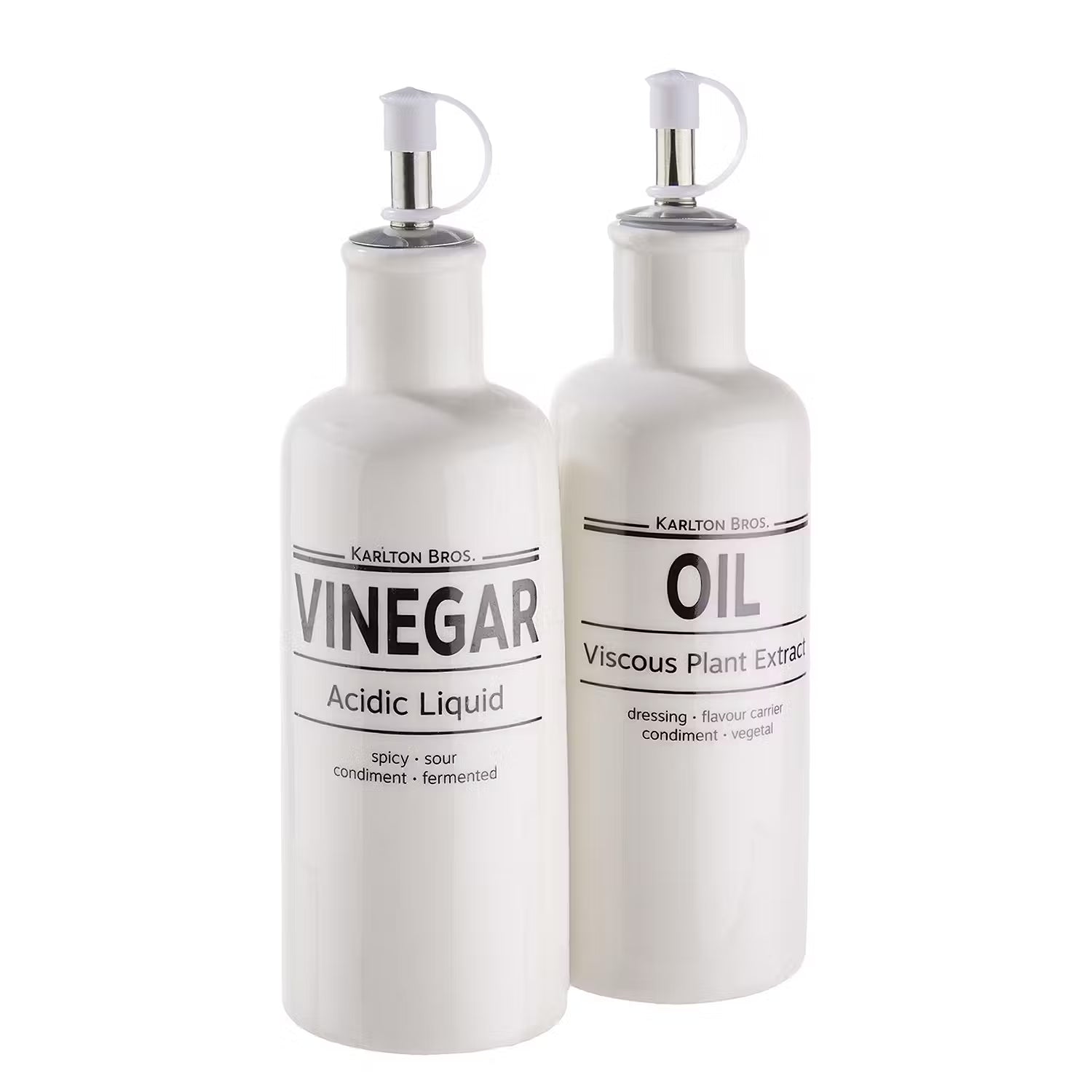 KARLTON BROS. Essig-& Ölflasche