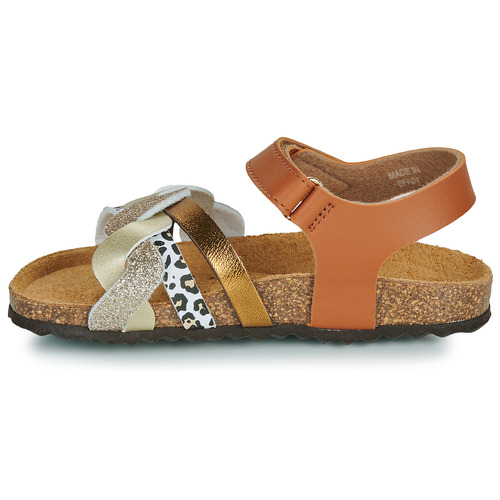 Geox - J ADRIEL GIRL - Marron / Doré