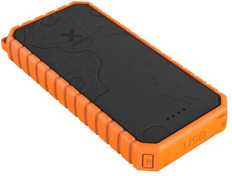 Xtorm - Rugged Powerbank Zonneenergie - 20000mAh - Waterdicht - Oranje