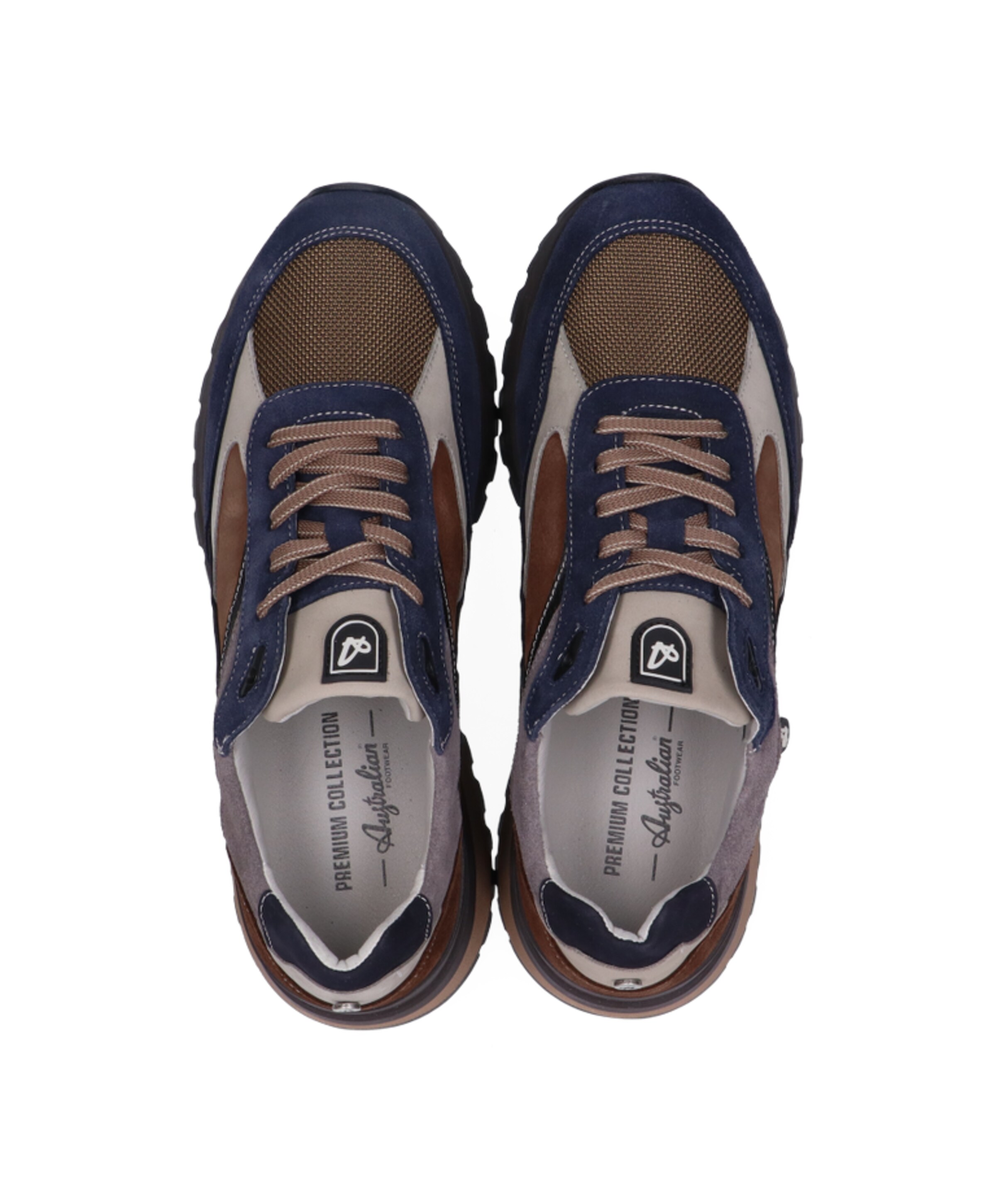 Australian Sparrow heren sneakers blauw