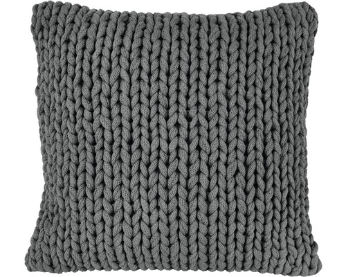 Decoratief kussen Marlin 50x50 cm donkergrijs