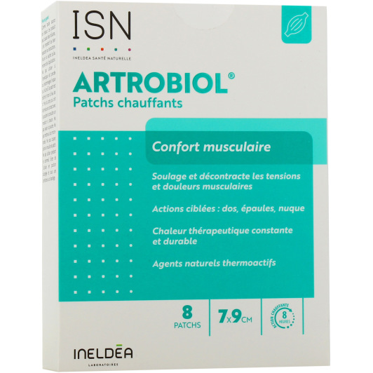 Ineldea Artrobiol Patchs Chauffants Douleurs Musculaires