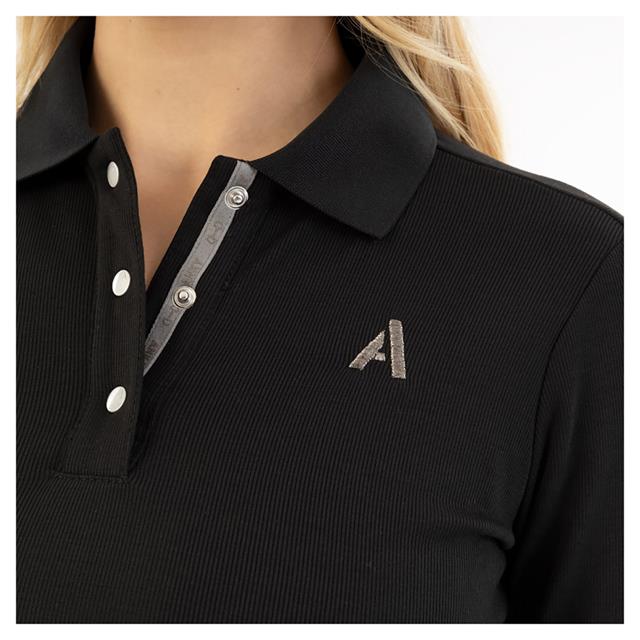 Polo ANKY Long Sleeve Zwart