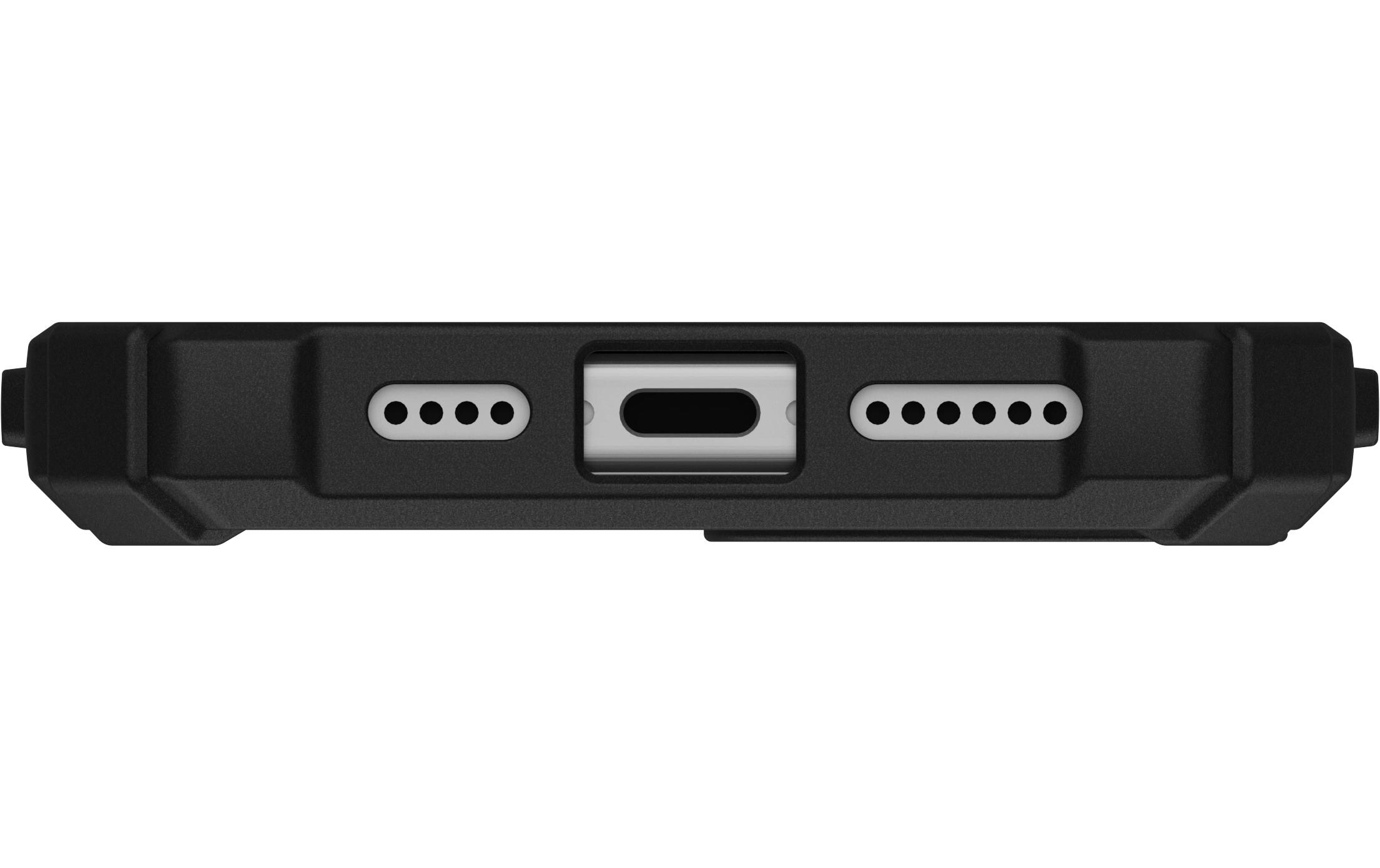 Back Cover Plasma XTE iPhone 16 Plus Black/OrangeSchutzhülle für das Apple iPhone 16 Plus
