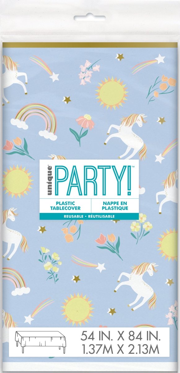 Unicorn Tafelkleed Plastic 2,13m