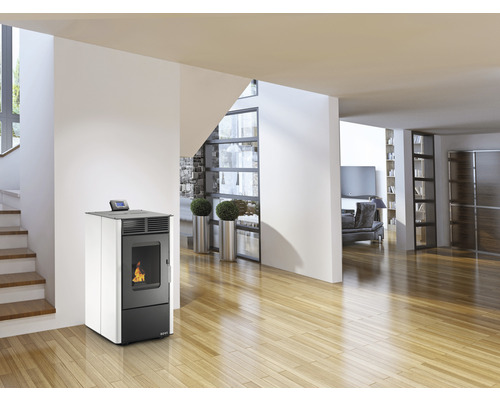 Rowi Easy Premium 9 kW pelletkachel, antraciet