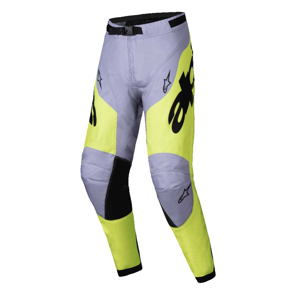 Alpinestars - Pantalon Racer Veil Gris / Jaune fluo / Noir