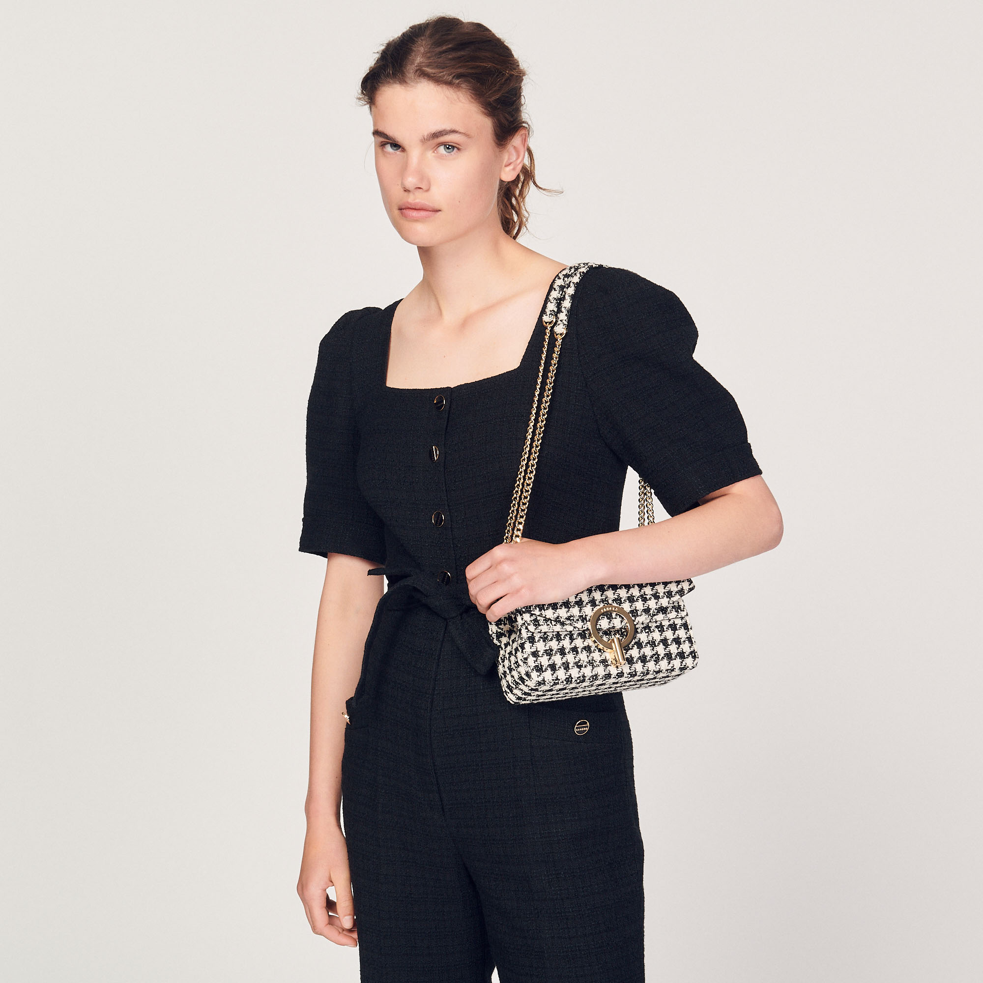 Combipantalon en tweed