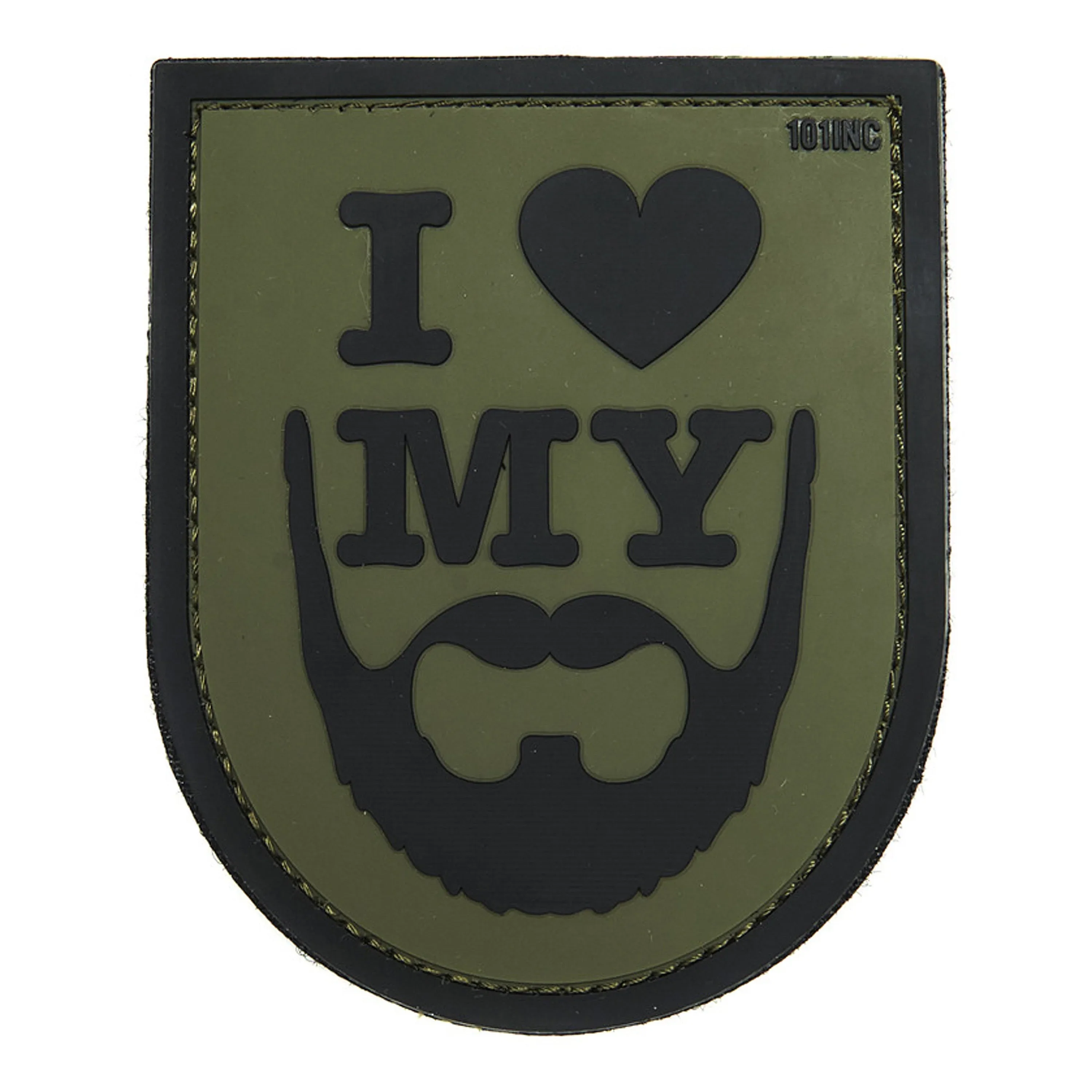 101 INC -  3D Patch I love my Beard