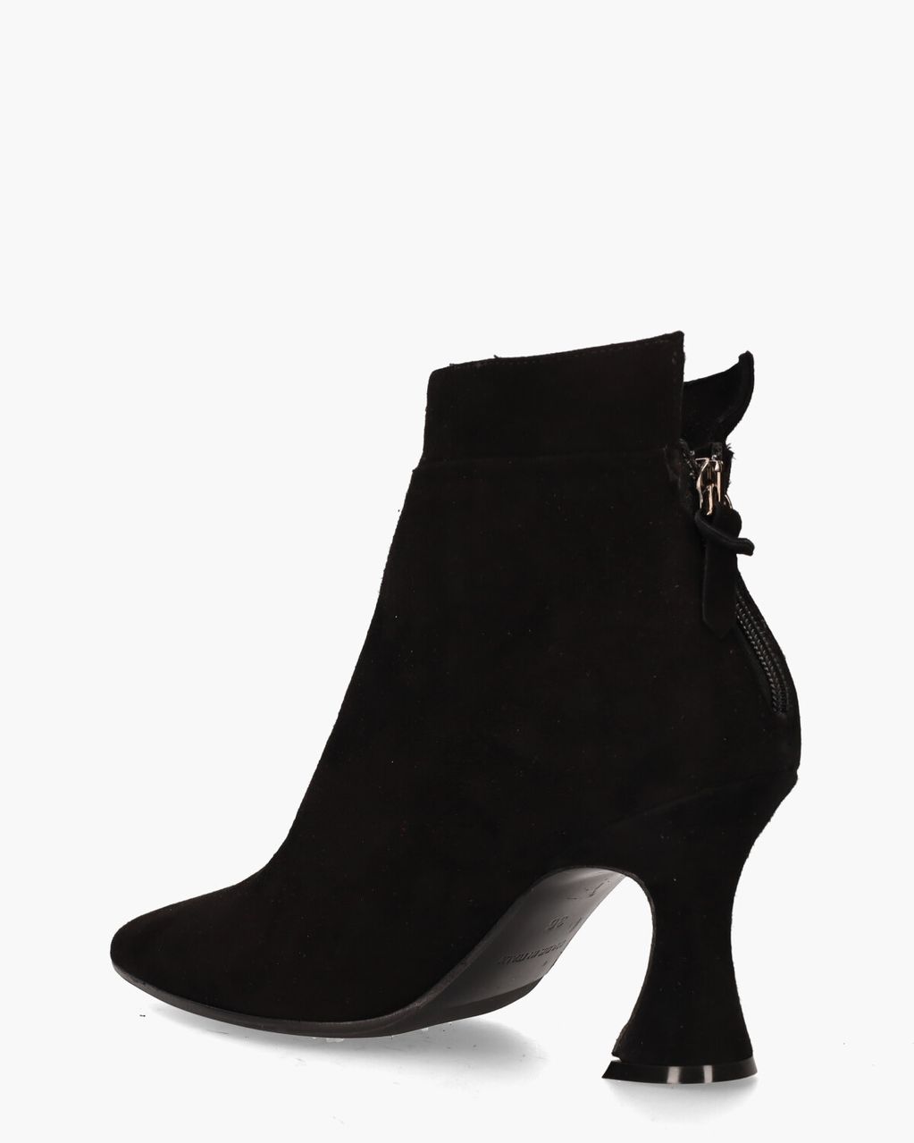 Cypres 9928 Zwart Dames Enkelboots