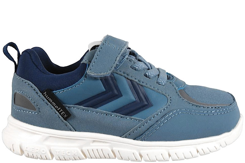 HUMMEL X-LIGHT 2.0 TEX JR SKO I BLÅ TEKSTIL