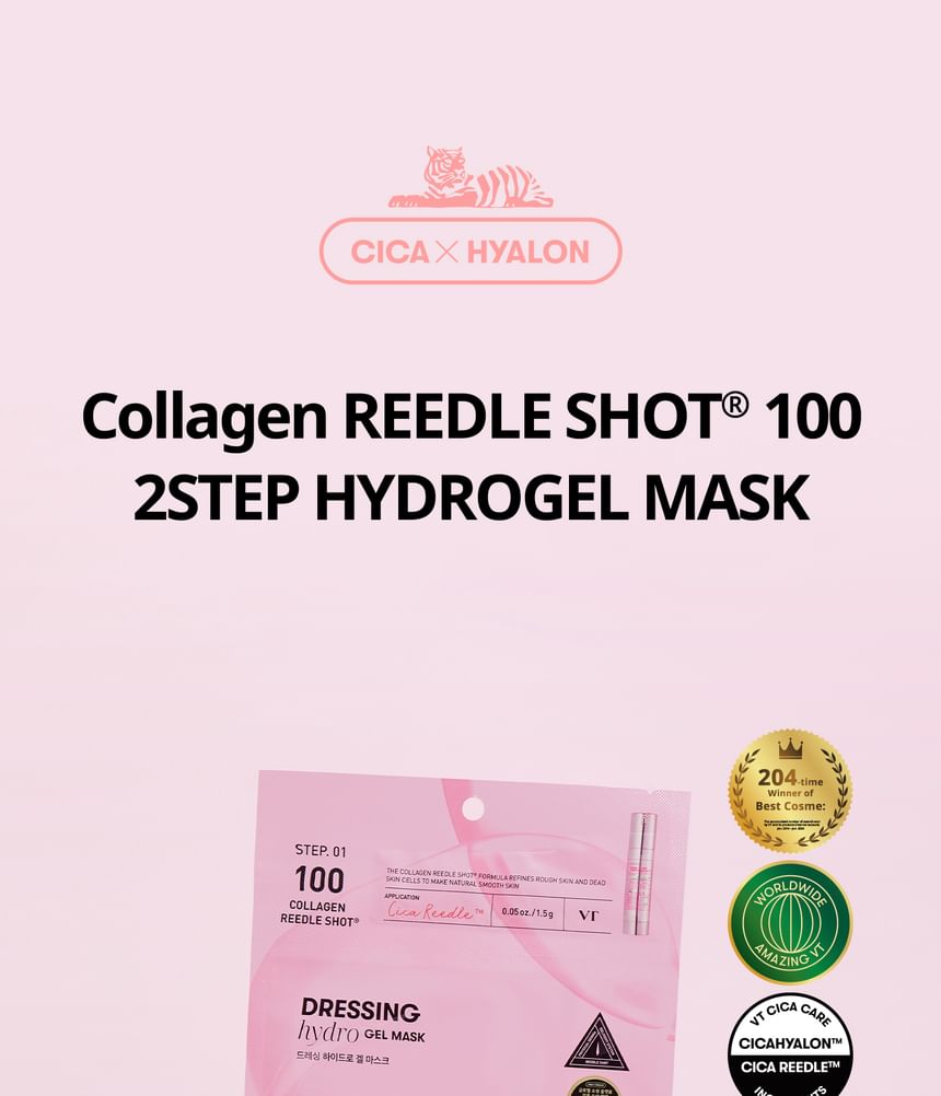 VT - Collageen Reedle Shot 100 2Step Hydrogel Masker