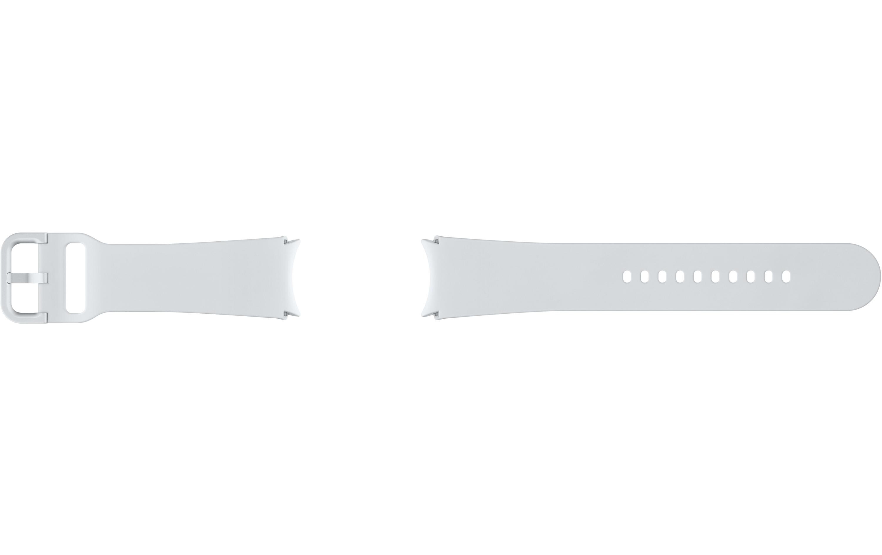 Sport Band M/L Galaxy Watch 4/5/6 SilverSportliches Armband für die Samsung Galaxy Watch4, Galaxy Watch5 und Galaxy Watch6